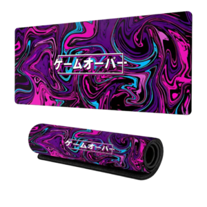 Mousepad Game Over Vaporwave 80*30 CM