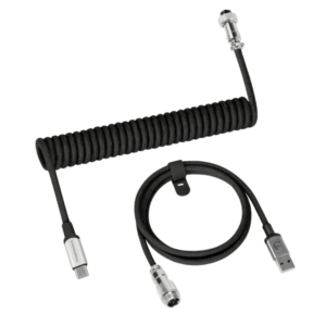 AttackShark Coiled Cable Type-C to USB