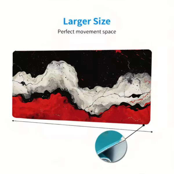 Geometric Abstract Pattern Mousepad 80*30 CM