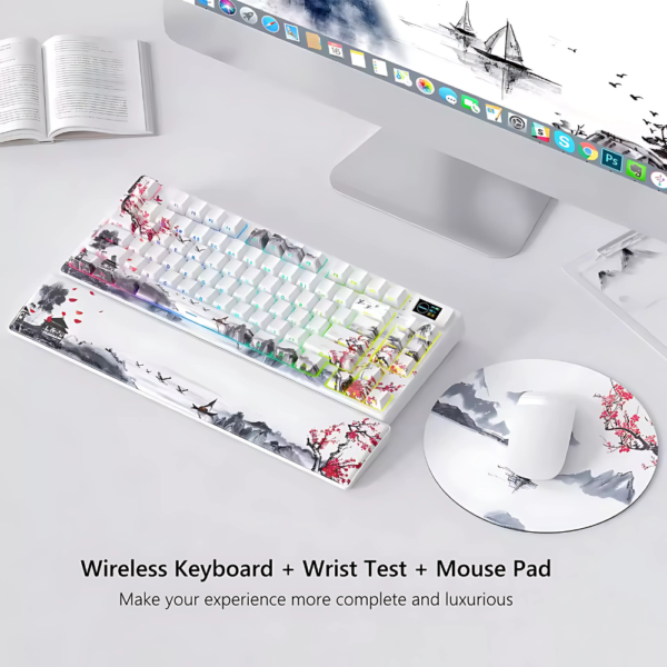 WOMIER SK80 PRO THEMED 75% WIRELESS - White Switch