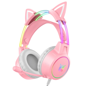 ONIKUMA X15 Pro Pink with Cat Ear