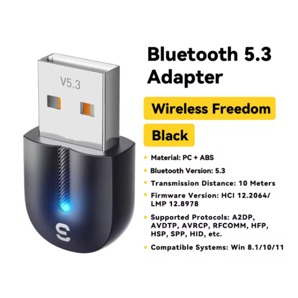 Essager USB Bluetooth 5.3 Adapter