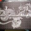 Dragon Black Gaming Mousepad 90 * 40 CM