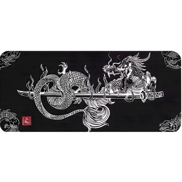 Dragon Black Gaming Mousepad 90 * 40 CM