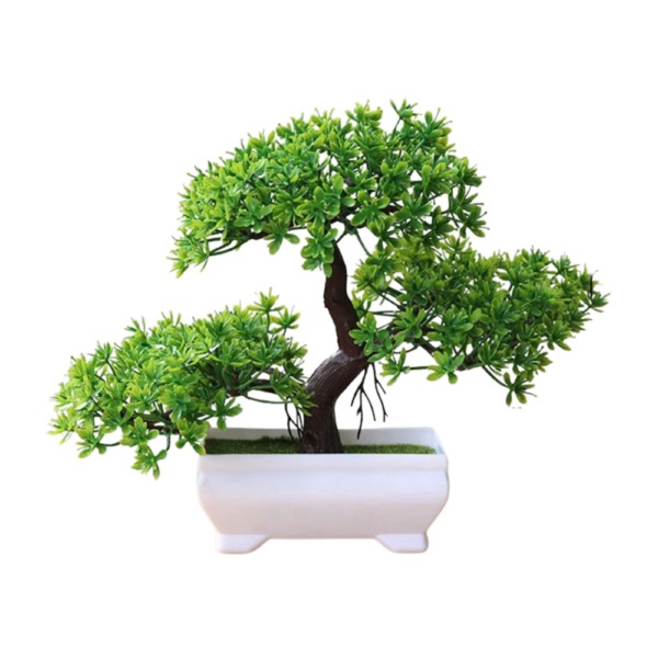 Plastic artificial trees simulator plants