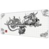 Dragon White Gaming Mousepad 90 * 40 CM