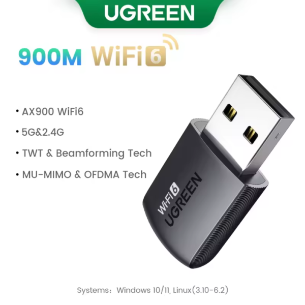 UGREEN AX900 WiFi Adapter WiFi6