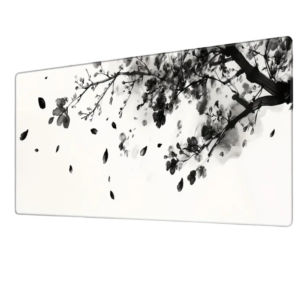 Japanese Plum Blossom Gaming Mousepad 9040 CM Japanese Plum Blossom Gaming Mousepad 90*40 CM