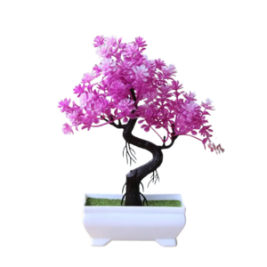 Plastic artificial trees simulator plants