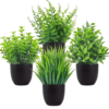 4pcs Small Artificial Plant