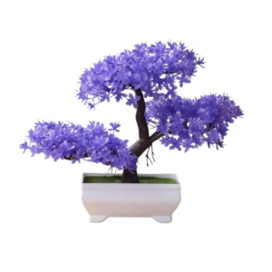 Plastic artificial trees simulator plants