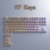 keycaps Luminous Contour Line Keycaps 97 keys