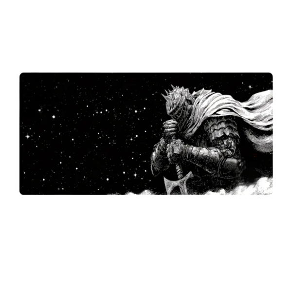 Starry Knight Faux Leather Gaming Mousepad 80 * 40 CM