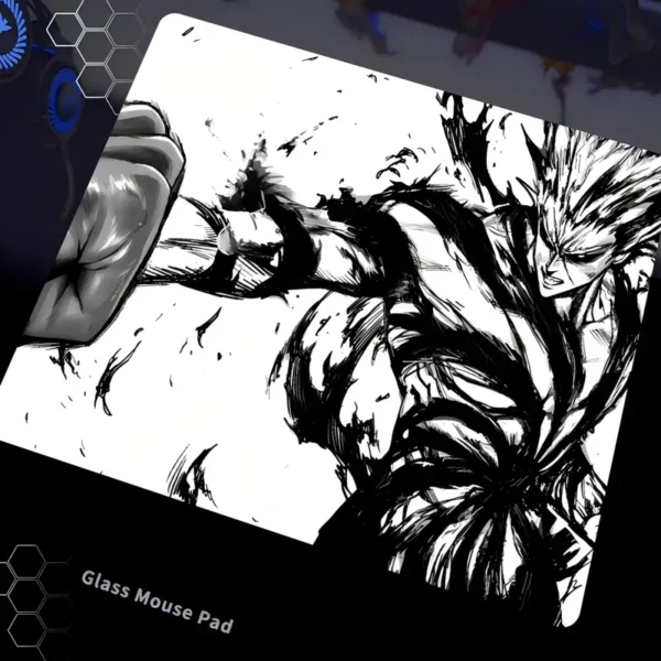 Uncoated Gaming Glass Mouse Pad Gaming Glass Mouse Pad 35x30 CM