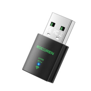 Rocoren AX900 USB WiFi 6 + Bluetooth 5.4