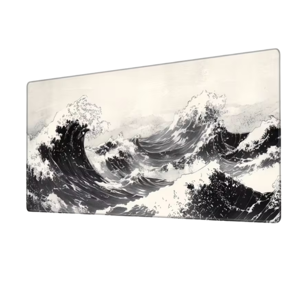 Japanese Wave Gaming Mousepad 80 * 30 CM