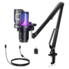 Comica Uni Pro Wireless Gaming Microphone + Boom Arm Stand