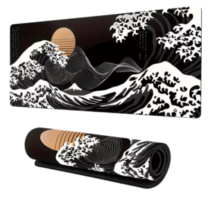 Black Waves Gaming MousePad 90*40 CM