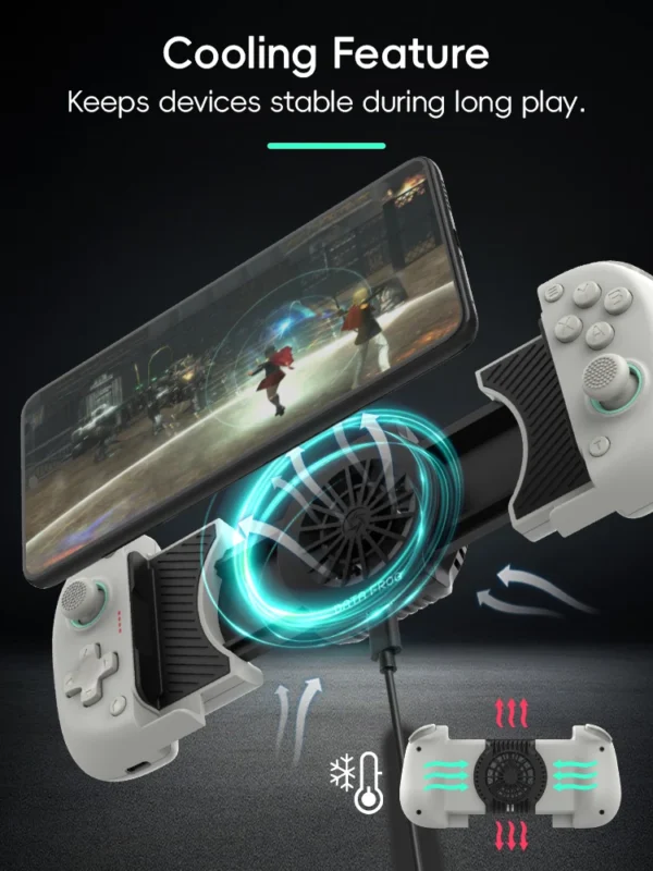 DATA FROG X3 Wireless Controller + Cooling Fan