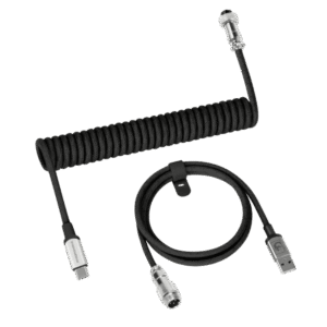 AttackShark Coiled Cable Type-C to USB