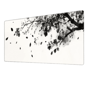 Japanese Plum Blossom Gaming Mousepad 80*30 CM