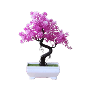 Plastic artificial trees simulator plants