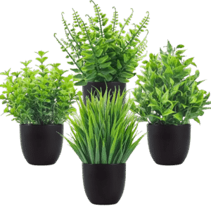 4pcs Small Artificial Plant