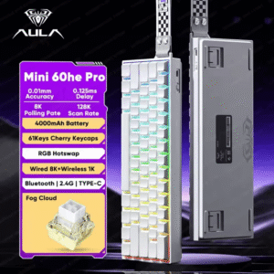 Aula Mini 60He Pro Wireless (8khz / RT /BT)