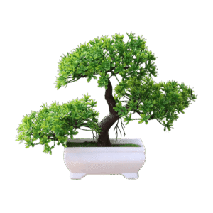 Plastic artificial trees simulator plants