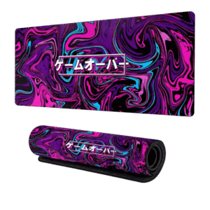 Mousepad Game Over Vaporwave 80*30 CM