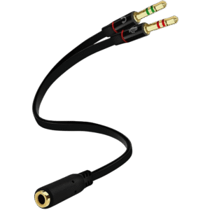 Headphone Splitter for Computer 3.5mm